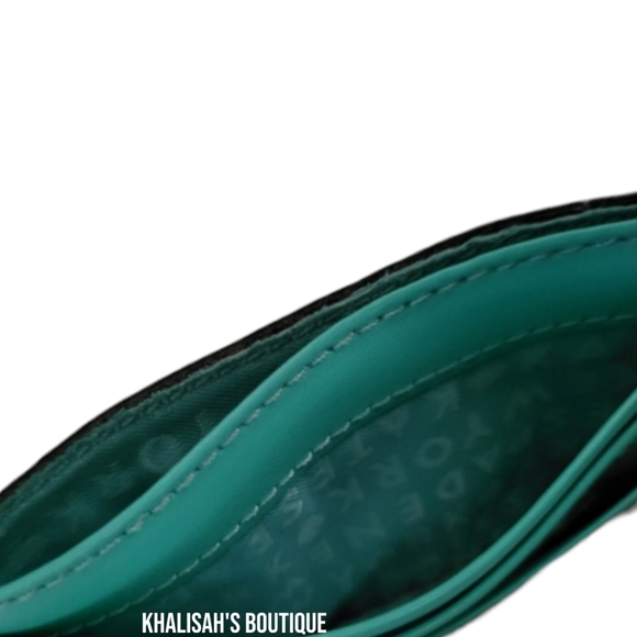 Authentic Kate Spade Robin's Egg Card Holder Case Wallet Tiffany Blue - Picture 4 of 7